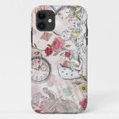  Alice in Wonderland Collage ontkoppeling Case-Mate iPhone Case (Achterkant)