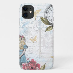  Alice in Wonderland Collage ontkoppeling Case-Mate iPhone Case