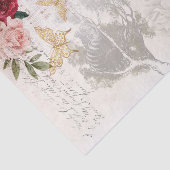  Alice in Wonderland Collage ontkoppeling Tissuepapier (Detail)