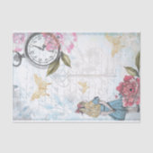 Alice in Wonderland Collage ontkoppeling Tissuepapier (Voorkant)