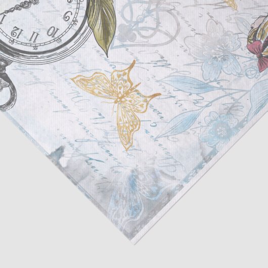  Alice in Wonderland Collage ontkoppeling Tissuepapier (Detail)