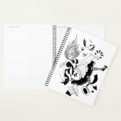 Alice in Wonderland. coole grafische illustratie Planner (Display)
