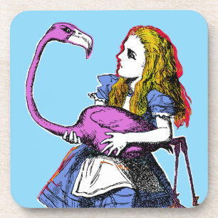 Alice in Wonderland Cork Onderzetter Set