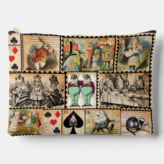 Alice In Wonderland cosmetische tas (Voorkant)