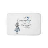 Alice in Wonderland Curiouser Butterflies Bath Rug Badmat (Voorkant)