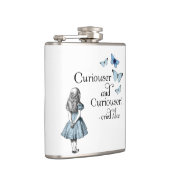 Alice in Wonderland Curiouser Butterflies Flask Heupfles (Rechts)