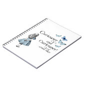 Alice in Wonderland Curiouser Butterfly Notitieboe Notitieboek (Linkerzijde)