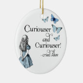 Alice in Wonderland Curiouser Butterfly Ornament (Rechts)