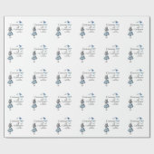 Alice in Wonderland Curiouser Butterfly Wrapping Cadeaupapier (Vlak)