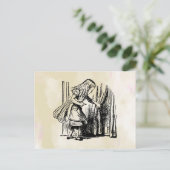 Alice in Wonderland Curiouser & Curiouser Briefkaart (Staand voorkant)