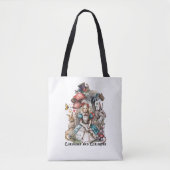 Alice in Wonderland Curiouser & CuriouserTote Bag Tote Bag (Voorkant)
