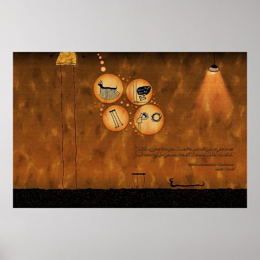 Alice in Wonderland - Curiouser en Curiouser Poster (Voorkant)