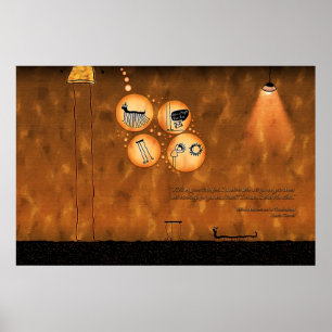 Alice in Wonderland - Curiouser en Curiouser Poster