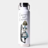 Alice in Wonderland Curiouser en Curiouser Waterfles (Voorkant)