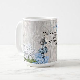 Alice in Wonderland Curiouser Floral Mok
