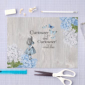Alice in Wonderland Curiouser Floral Tissue Paper Tissuepapier (Craft)