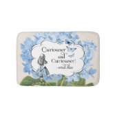 Alice in Wonderland Curiouser Hydrangea Bath Rug Badmat (Voorkant)