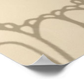 Alice in Wonderland Curtain Nonsense Poster (Hoek)