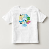 Alice in Wonderland Cute Custom Kids Birthday Kinder Shirts (Voorkant)