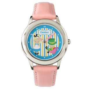 Alice in Wonderland Cute Personalized Kinderen Horloge