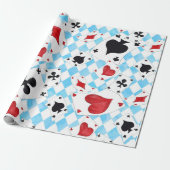 Alice in Wonderland Cute Wrapping Paper Cadeaupapier (Uitgerold)