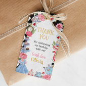 Alice in Wonderland Dank je Label Cadeaulabel