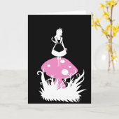 Alice in Wonderland Dark Kaart (Gele Bloem)