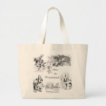  Alice in Wonderland De Canvas tas