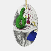 Alice in Wonderland - De Caterpijler Keramisch Ornament (Rechts)