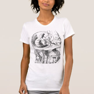 Alice in wonderland - de caterpijler t-shirt