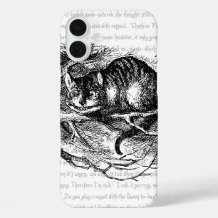 Alice in Wonderland De Cheshire Cat Case-Mate i iPhone 16 Plus Hoesje