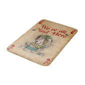 Alice in Wonderland, De gekke hoedenmaker, Badmat (Gekanteld)
