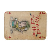 Alice in Wonderland, De gekke hoedenmaker, Badmat (Voorkant)