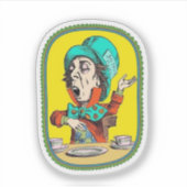 Alice in Wonderland, De gekke hoedenmaker Sticker (Voorkant)