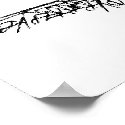 Alice in Wonderland - De Herald (wit konijn) Poster (Hoek)