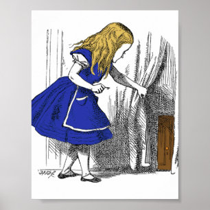 Alice in Wonderland - De kleine deur Poster