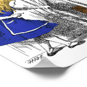 Alice in Wonderland - De kleine deur Poster (Hoek)