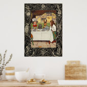 Alice in Wonderland De Mad Haters Tea Party Poster (Keuken)