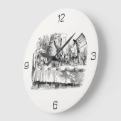 Alice in Wonderland - De Mad Hatter's Tea Party Grote Klok (Hoek)