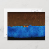 Alice in Wonderland - de pool van tranen Briefkaart (Voorkant / Achterkant)