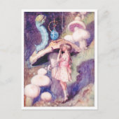  Alice in Wonderland De rups Briefkaart (Voorkant)