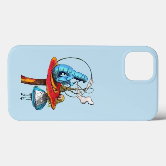 Alice in Wonderland: de rups Case-Mate iPhone Case (Achterkant (horizontaal))