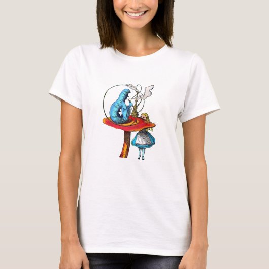 Alice in Wonderland: de rups T-shirt (Voorkant)