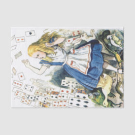  Alice in Wonderland Deck of Kaart Tissuepapier