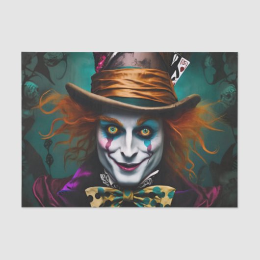 Alice in Wonderland Decoupage Tissue Paper Tissuepapier (Voorkant)