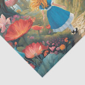 Alice in Wonderland Decoupage Tissue Paper Tissuepapier (Detail)