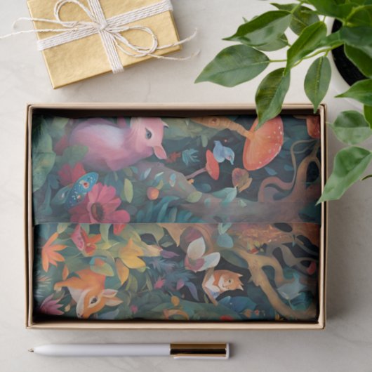 Alice in Wonderland Decoupage Tissuepapier (Geschenk)