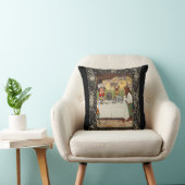 Alice in Wonderland, derde van vier Kussen (Stoel)
