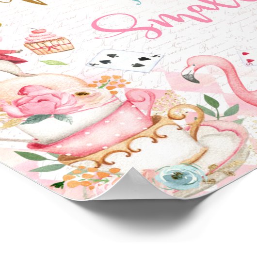 Alice in Wonderland deze maakt je kleiner Poster (Hoek)