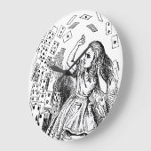  Alice in Wonderland, die kaarten speelt Grote Klok (Hoek)